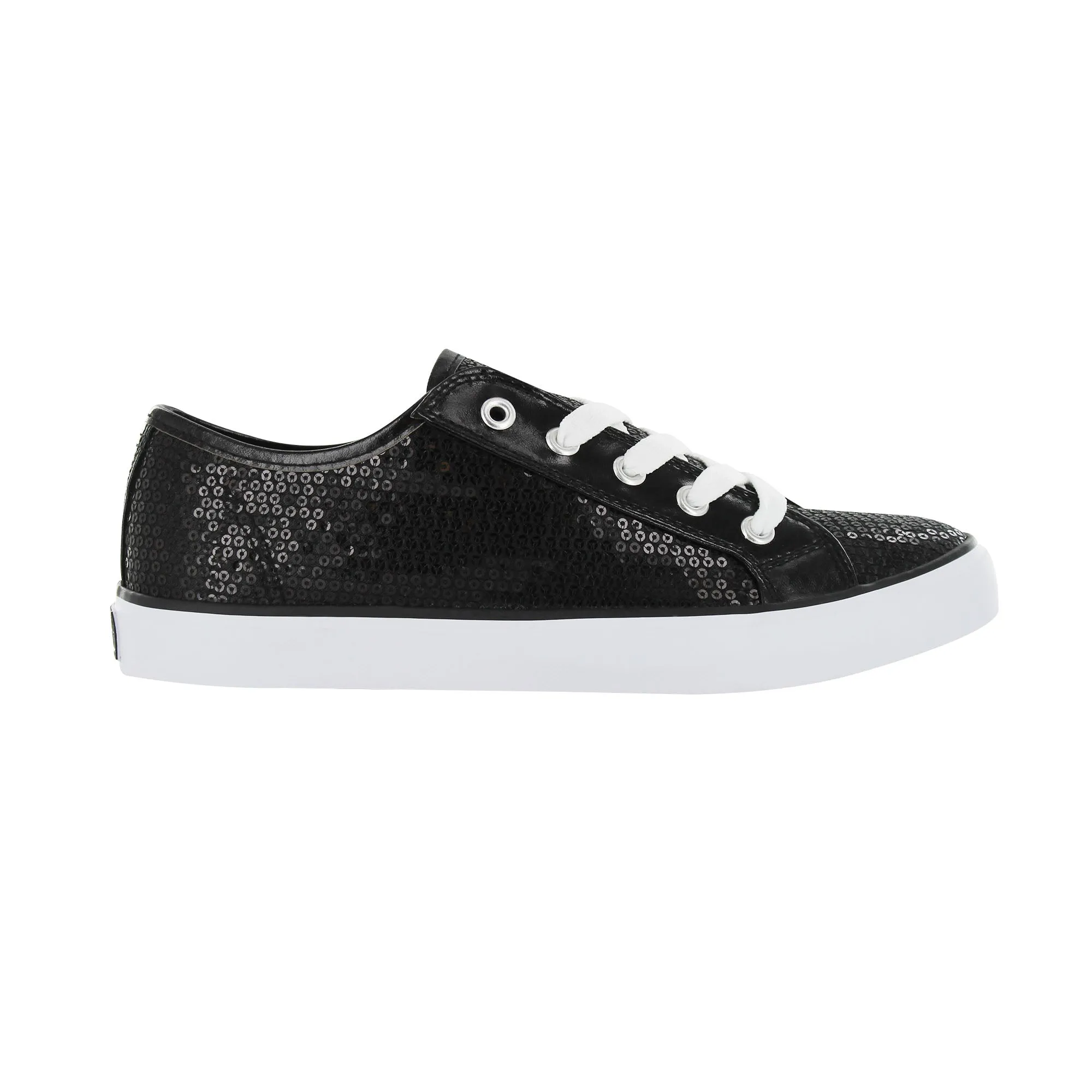 Gotta Flurt Women's Disco II Low Top Black Sequin Dance Sneaker