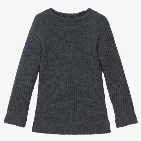 Grey Merino Wool Sweater