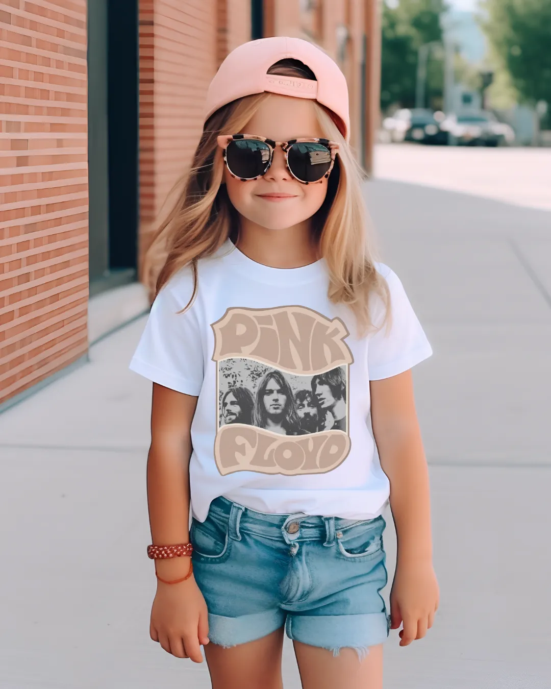 GROOVY PINK FLOYD YOUTH BAND TEE | OATMEAL TRI BLEND