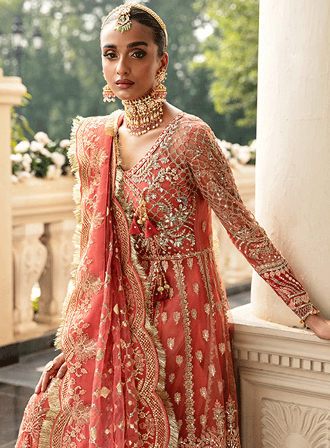 Gulaal Embroidered Net Unstitched 4 Piece Suit - GL23W GL-WU-23V1-04 NEHIR