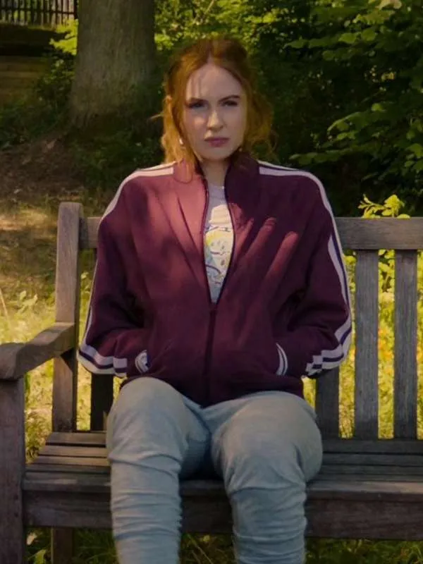 Gunpowder Milkshake Karen Gillan Track Jacket - New American Jackets