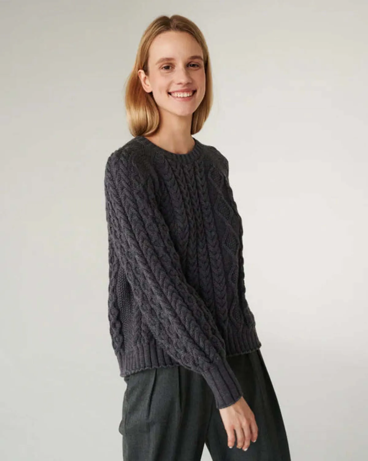 Harmonija Merino Wool Sweater - Black