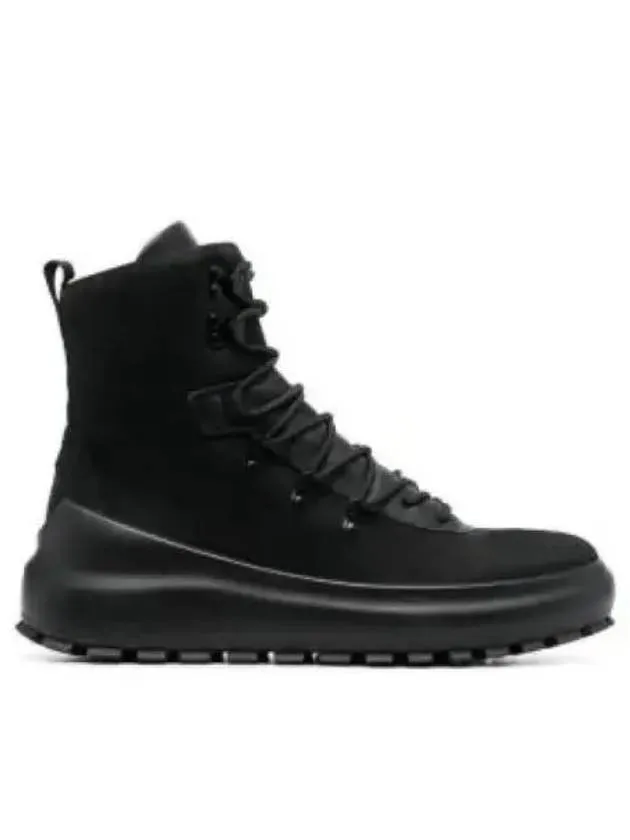 Hiking Leather Walker Boots Black