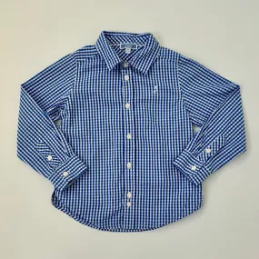 Jacadi Blue And White Check Shirt: 3 Years