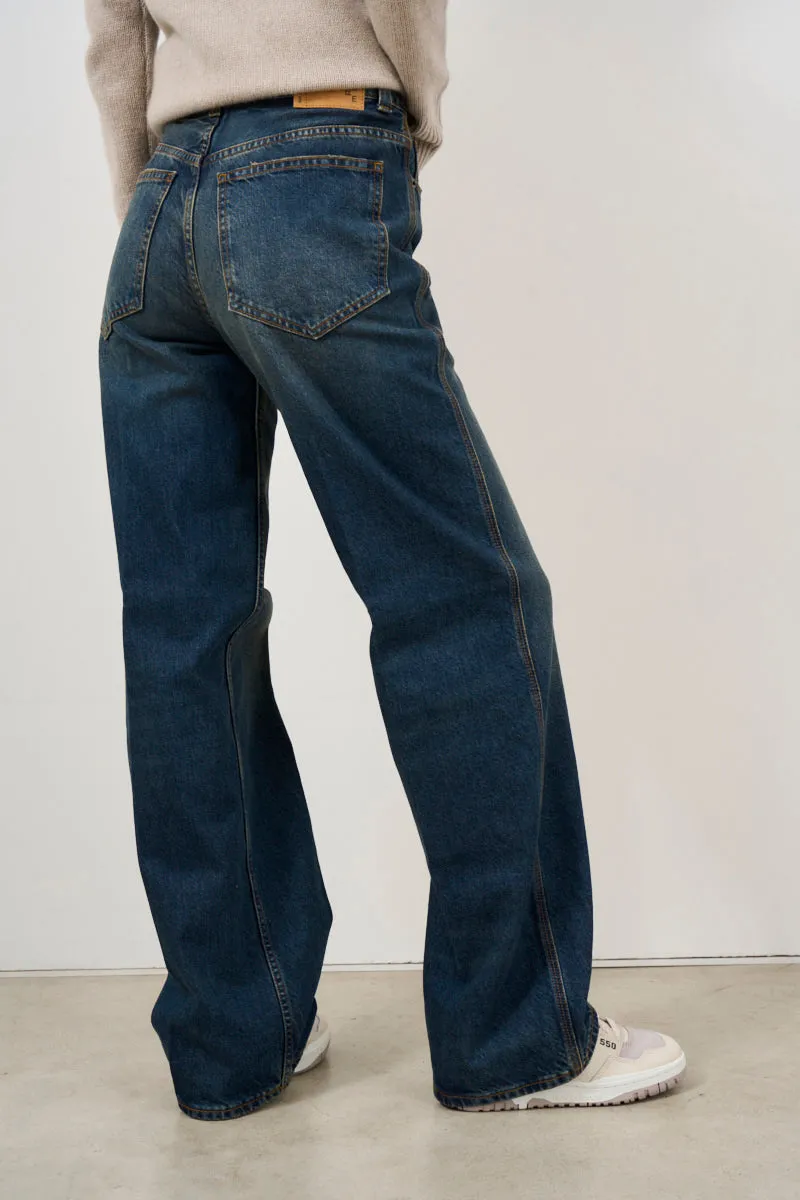 Jeans donna Winona in denim blu