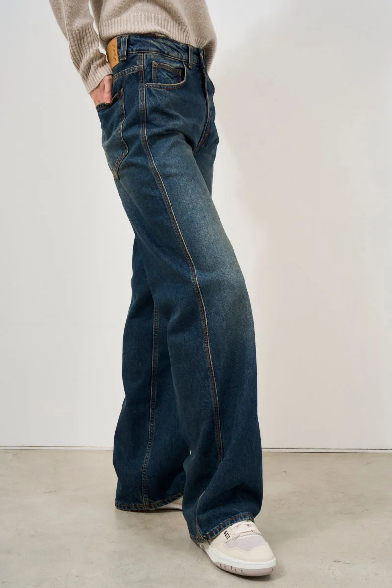 Jeans donna Winona in denim blu