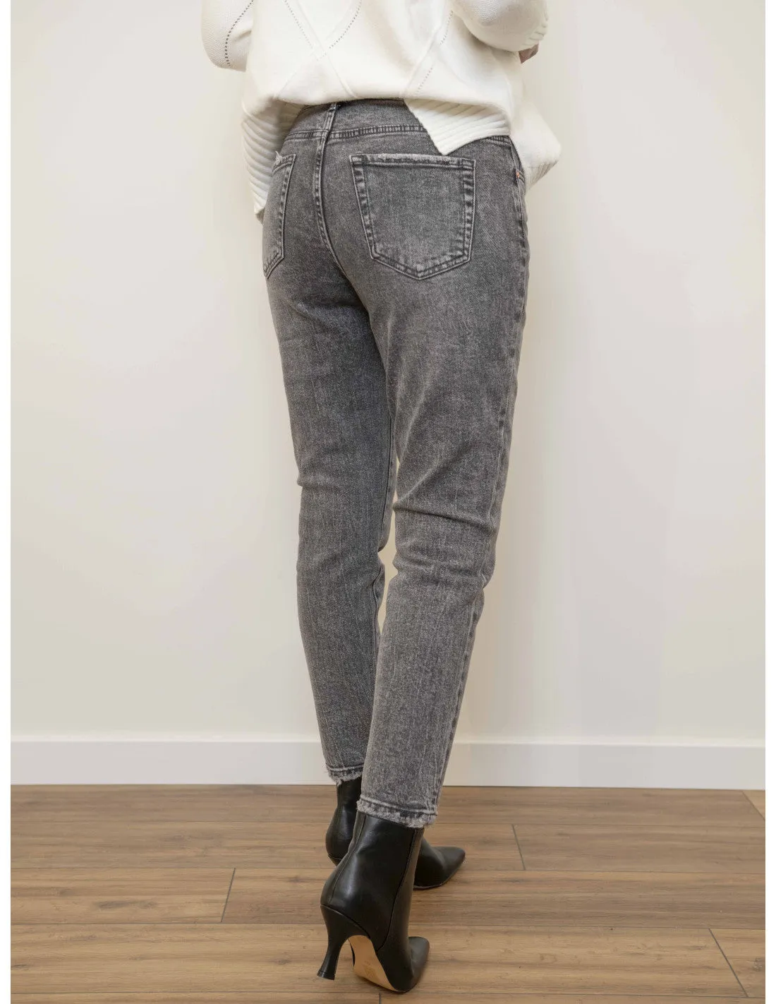 Jeans Slim Mom Leg