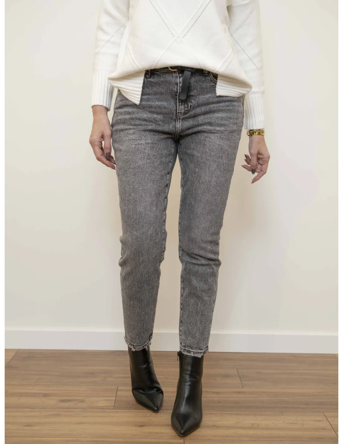 Jeans Slim Mom Leg