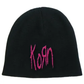 Korn Pink Logo Beanie