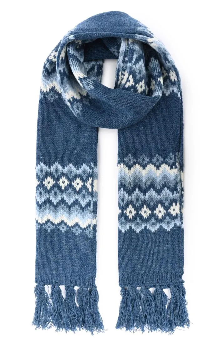 Ladies Lambswool Icelandic Scarf