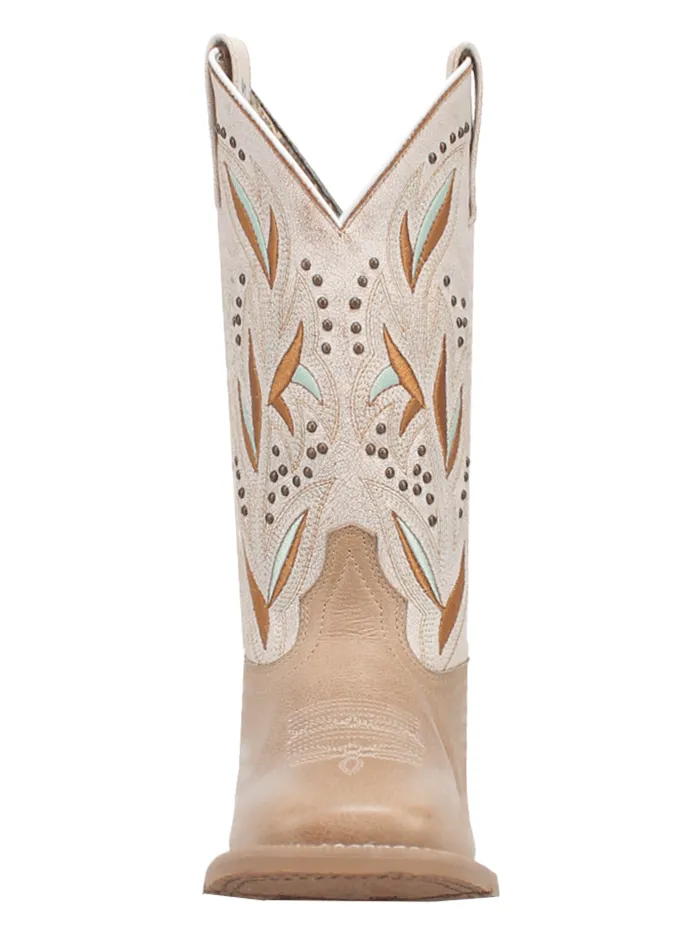 Laredo 5603 Womens LYDIA Square Toe Western Boots Tan Sand