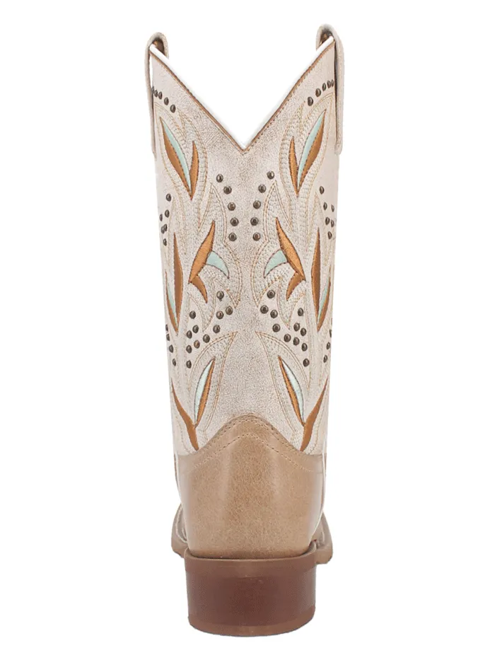 Laredo 5603 Womens LYDIA Square Toe Western Boots Tan Sand