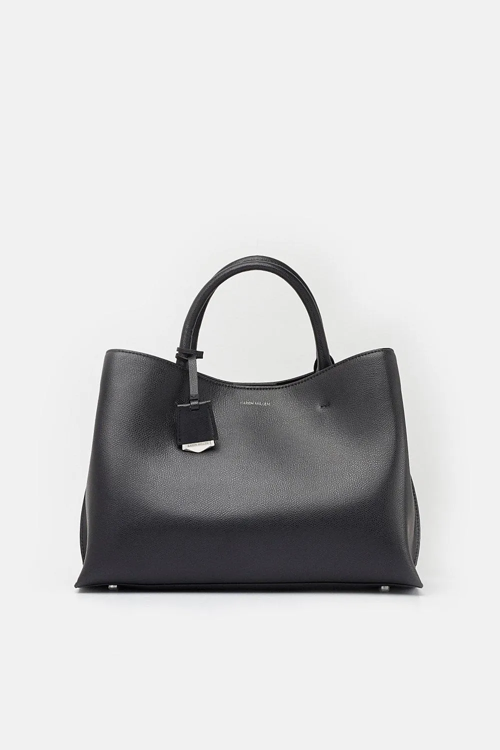 Leather Grab Bag | Karen Millen