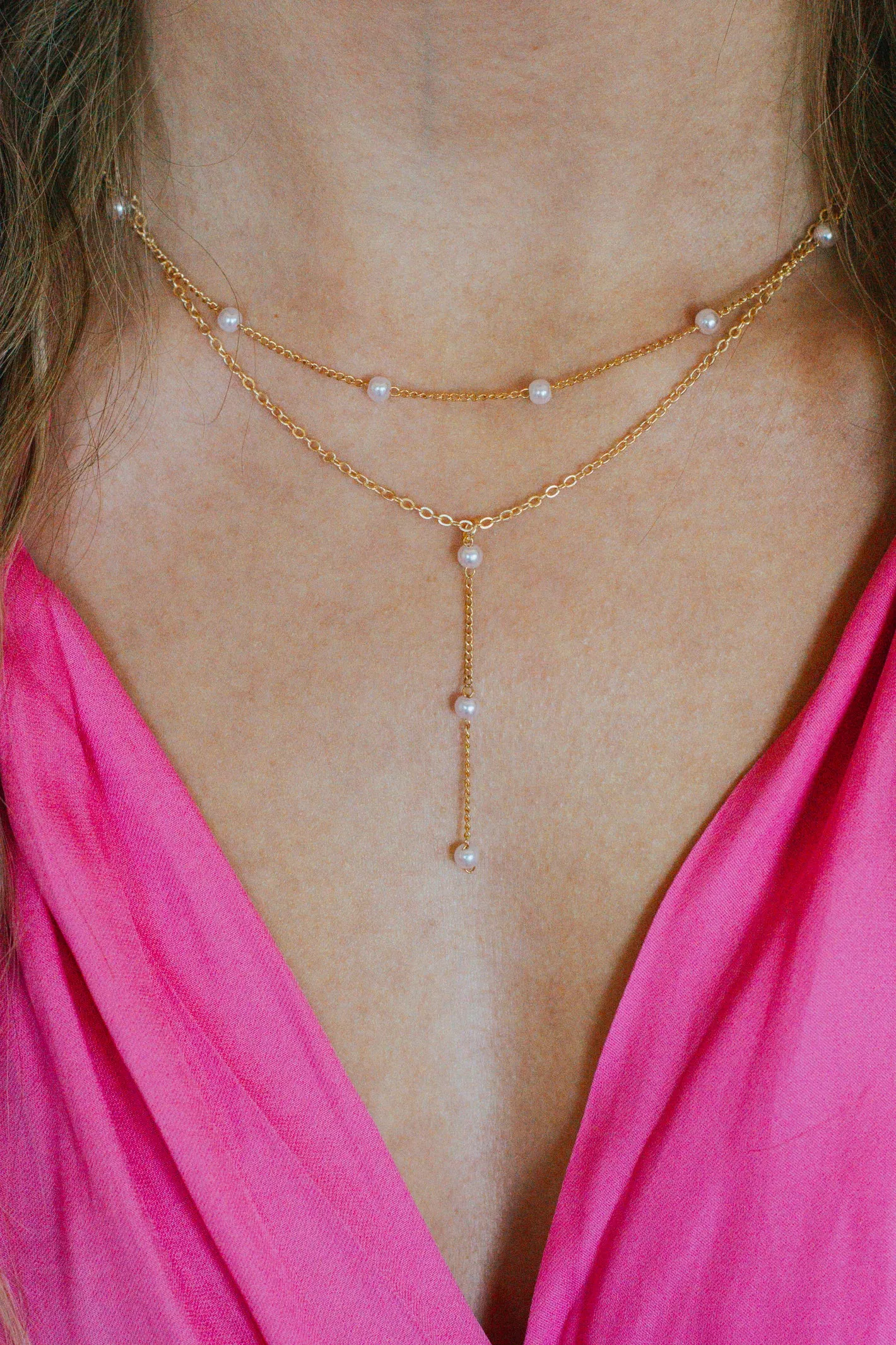 Lifelong Journey Pearl Layered Necklace