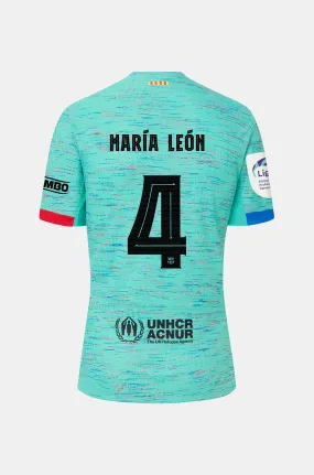 Liga F FC Barcelona third shirt 23/24 - Junior - MARA LEN