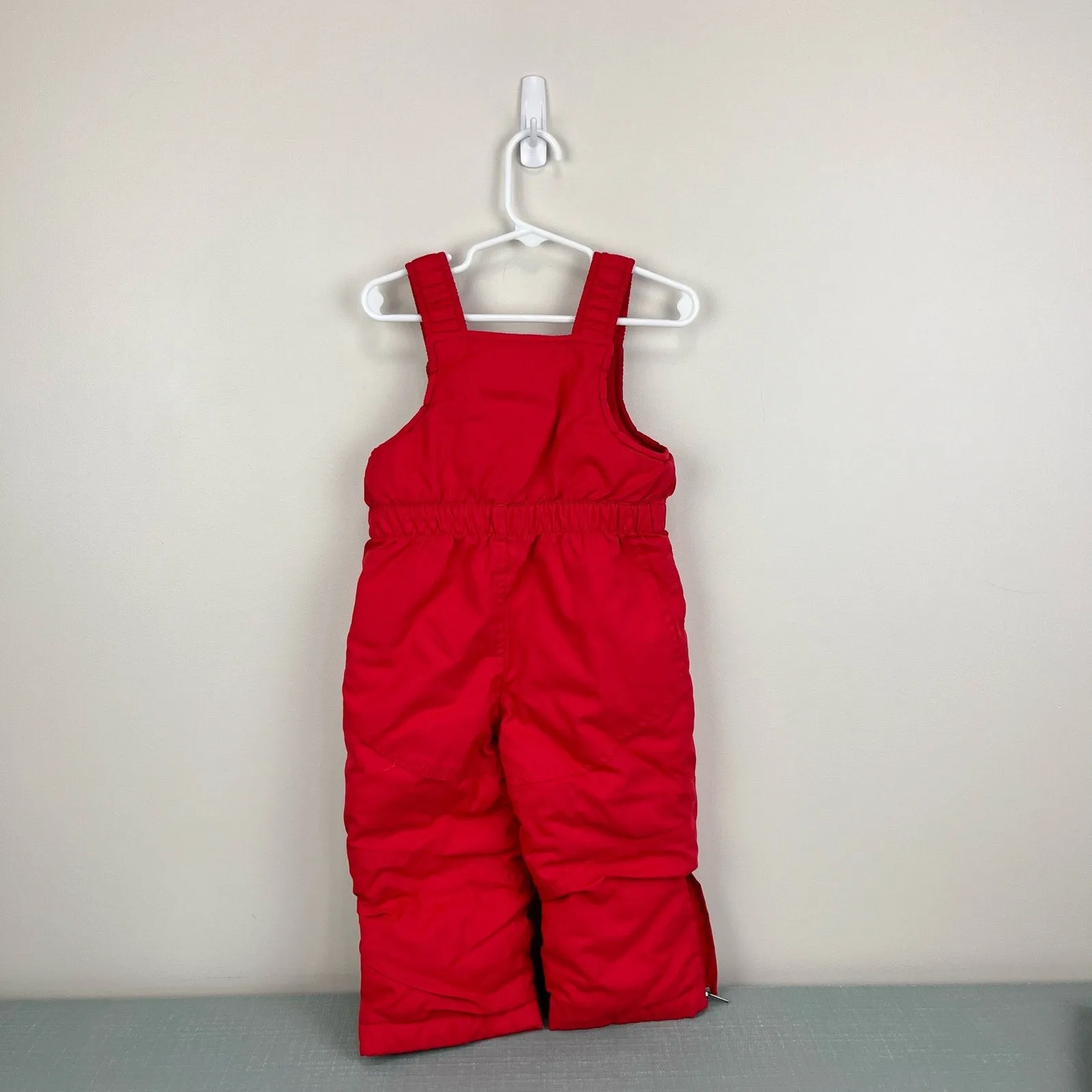 L.L. Bean Red Cold Buster Snow Bib Overalls 2T