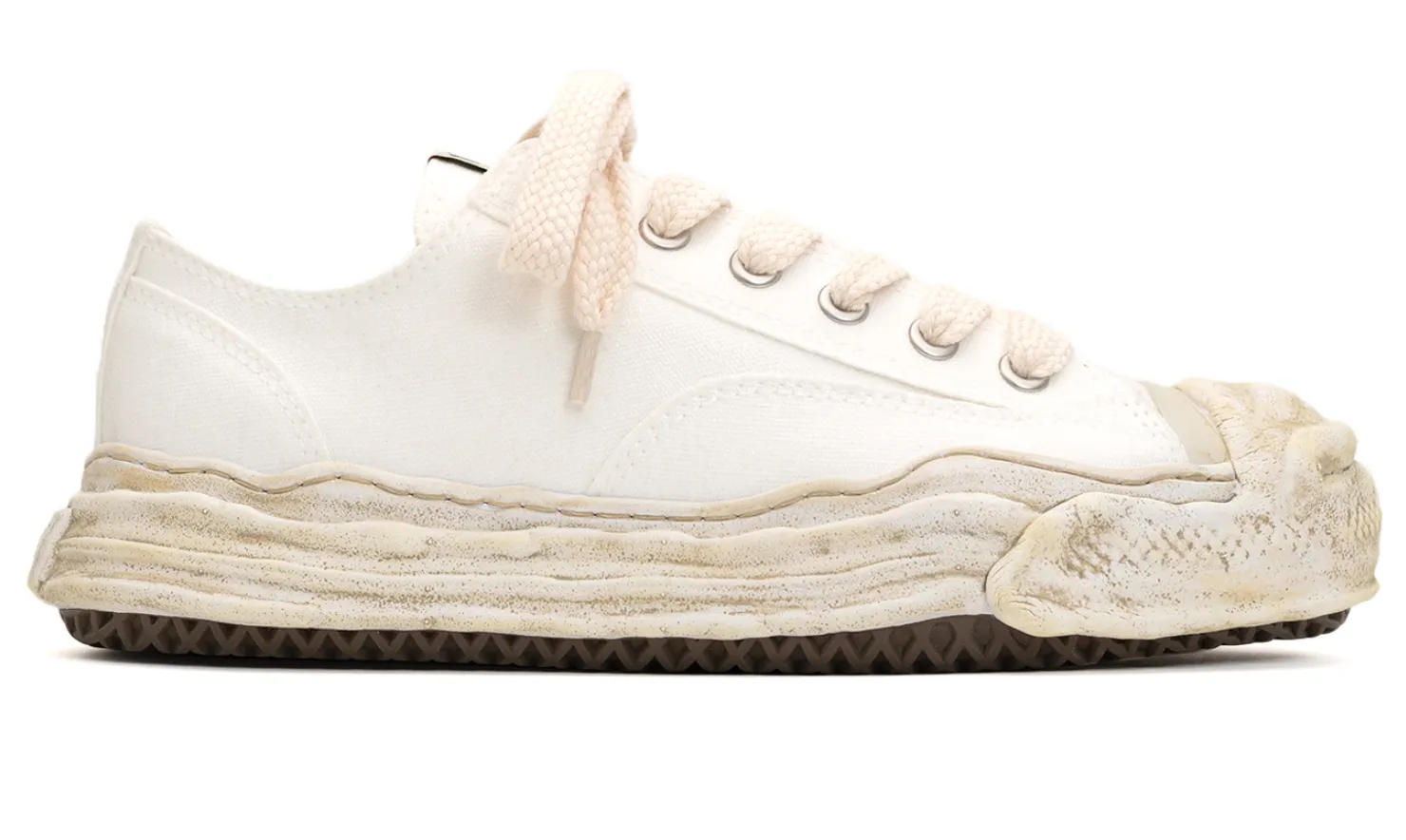 Maison Mihara Yasuhiro 'White' Hank OG Sole Low Top Sneaker