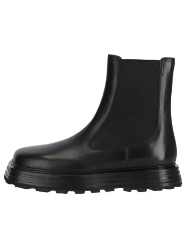 maxi sole chelsea boots black