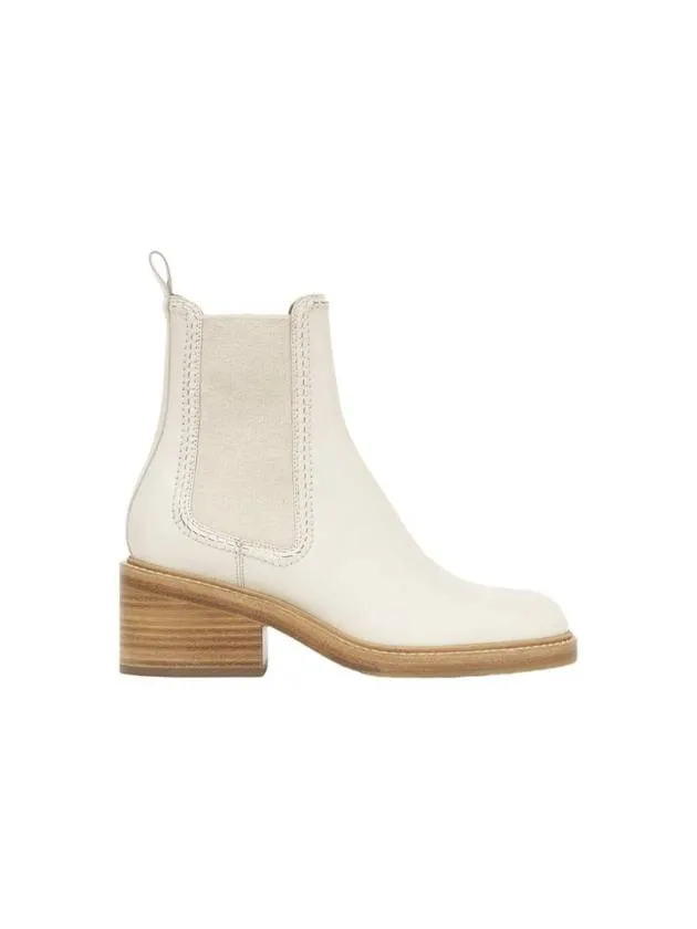 Mayo Ankle Boots Eggshell