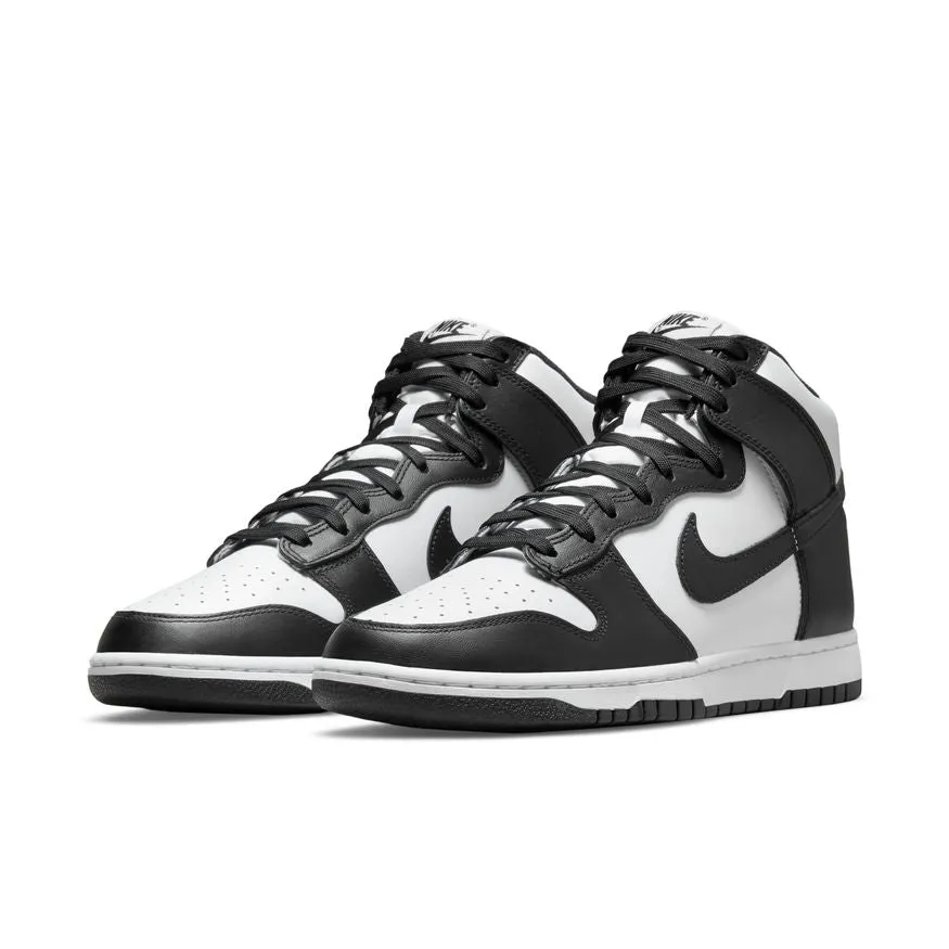 Men's Nike Dunk High Retro - WHITE/BLACK-TOTAL ORANGE