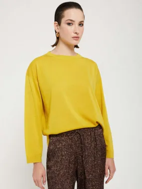 Merino Wool Sweater - Acid Yellow