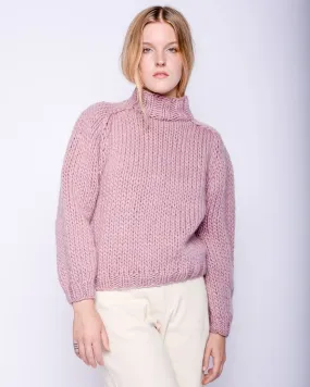 Merino wool Sweater - mauve