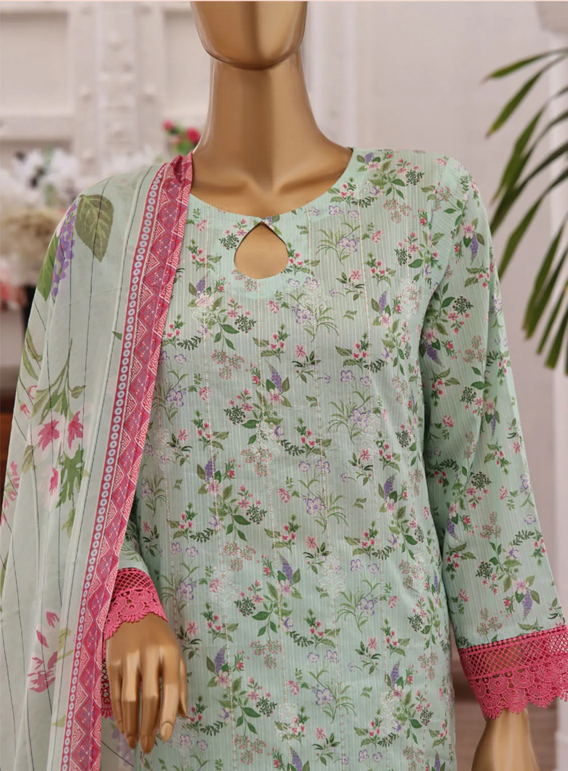 Minakari By Aifa Embroidered Lawn 3 Piece Unstitched Suit AI24M AF-BD-24301