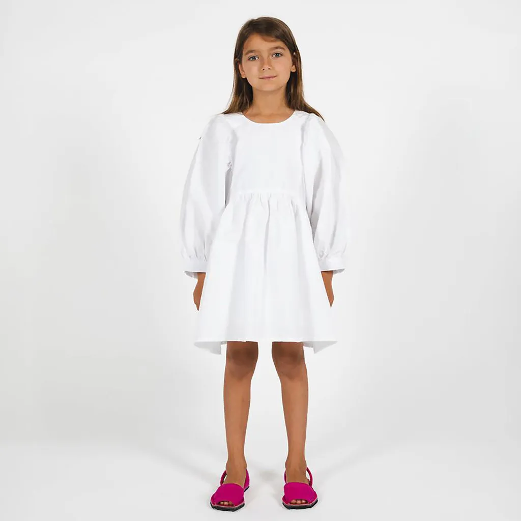 Morley Child Girl Ulla Dress Ametyst White