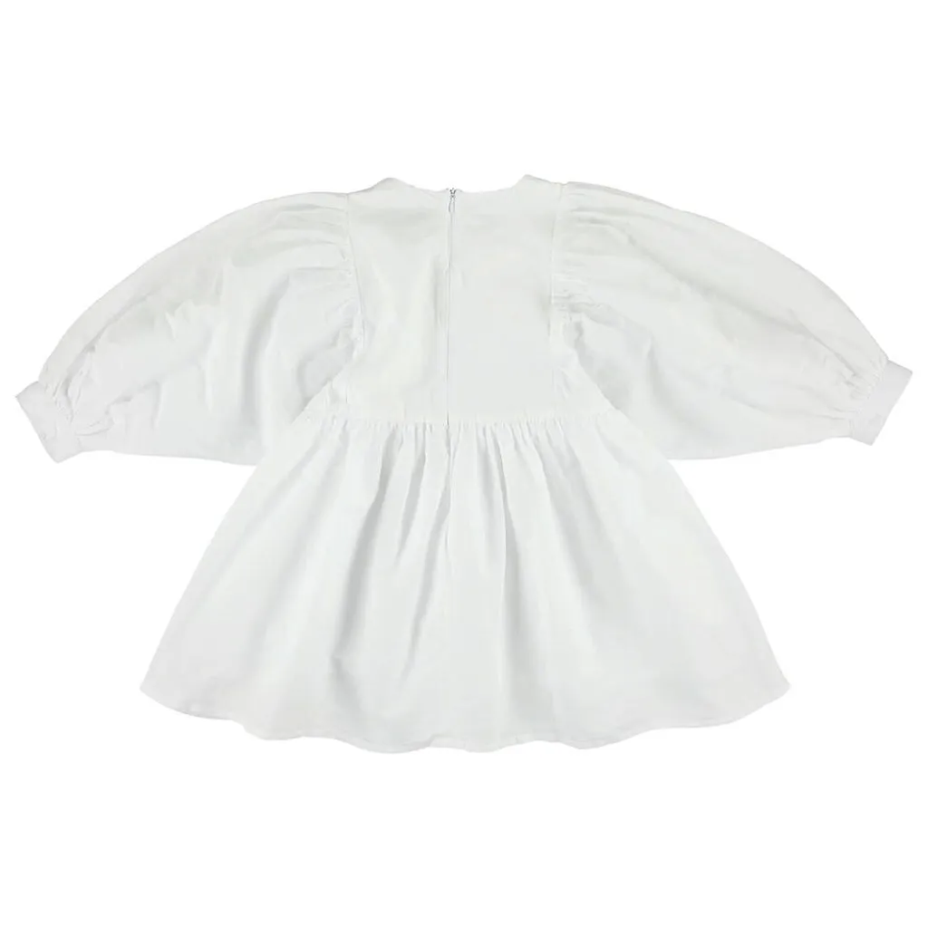 Morley Child Girl Ulla Dress Ametyst White