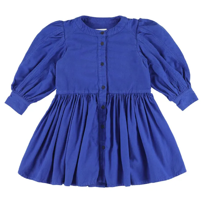 Morley Child Ruth Dress Evan Indigo Blue