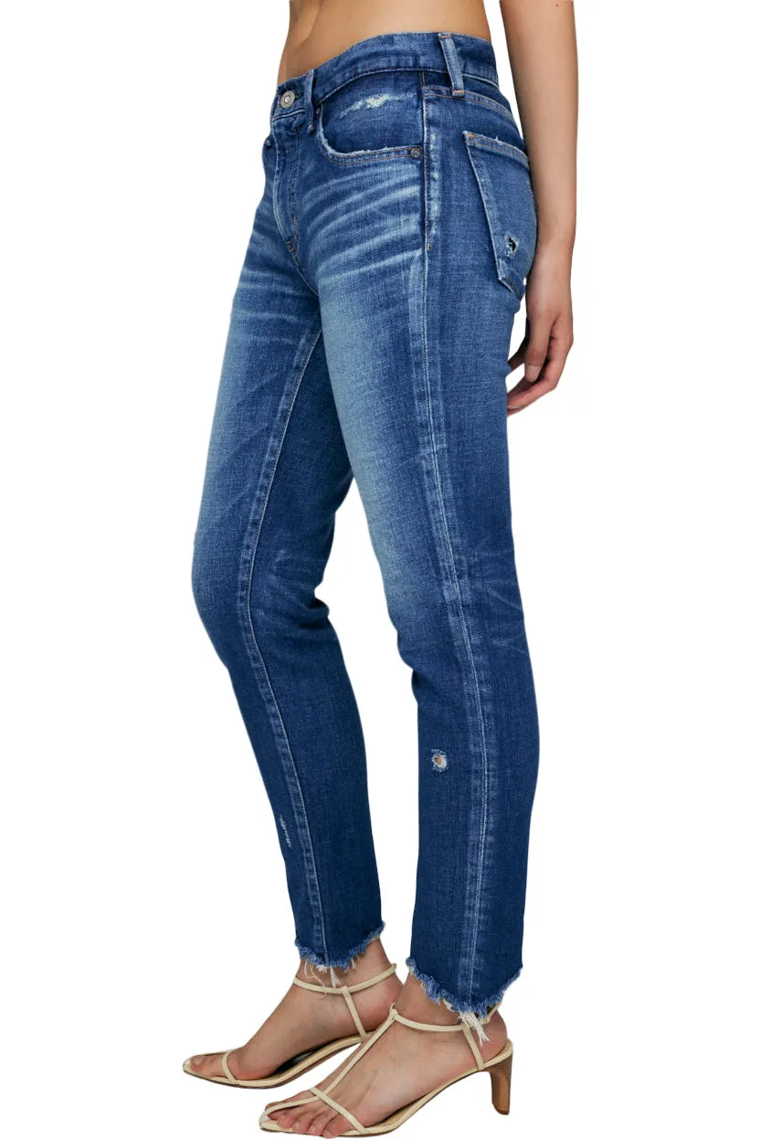 Moussy Denim Daleville Skinny Jeans in Blue