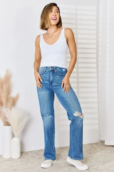 Octavia Straight-Leg Jeans