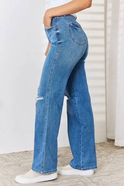 Octavia Straight-Leg Jeans