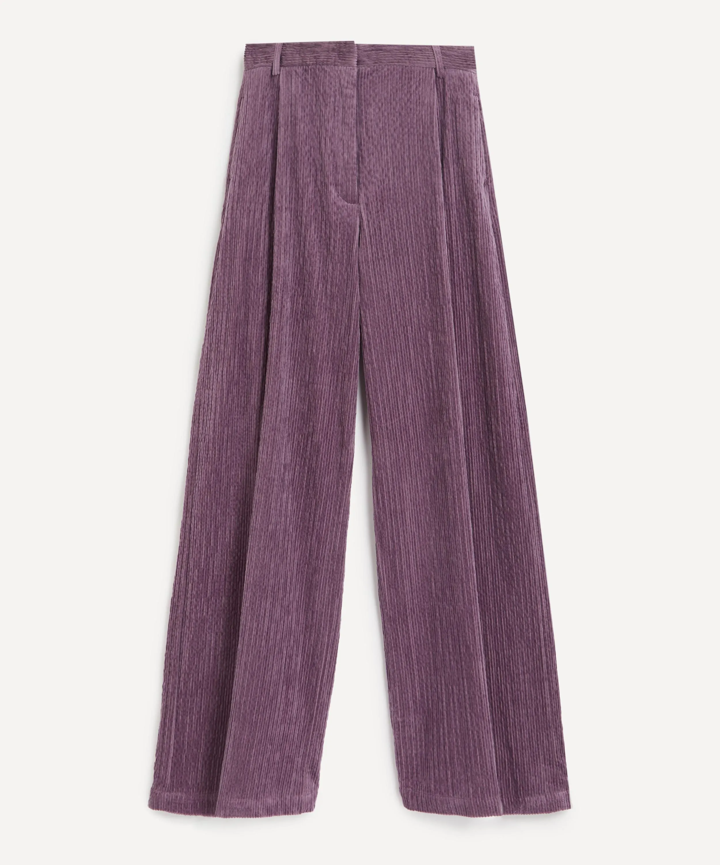 Paseo High-Waisted Corduroy Trousers