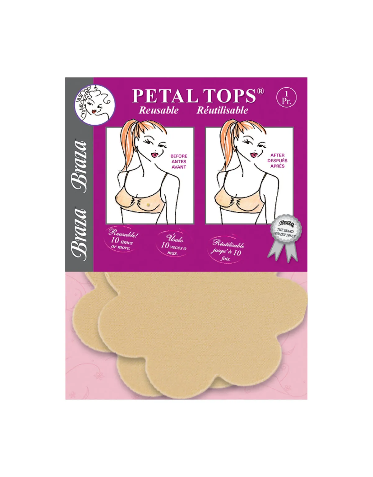 Petal Tops - Reusable