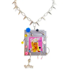 Pierced Barbie Vintage Remix Charm Necklace