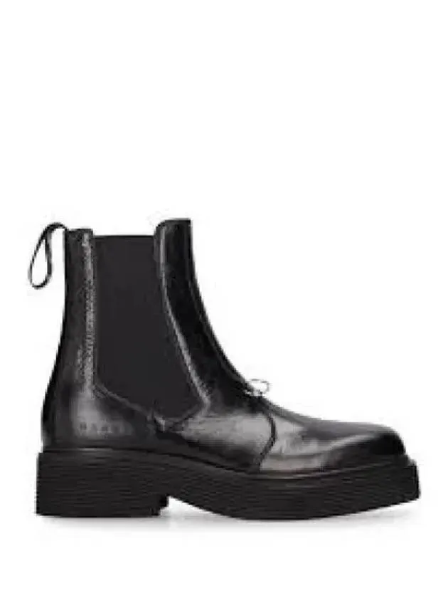 Pierced Chelsea Boots Black