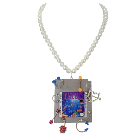 Pierced Tetris Vintage Remix Necklace