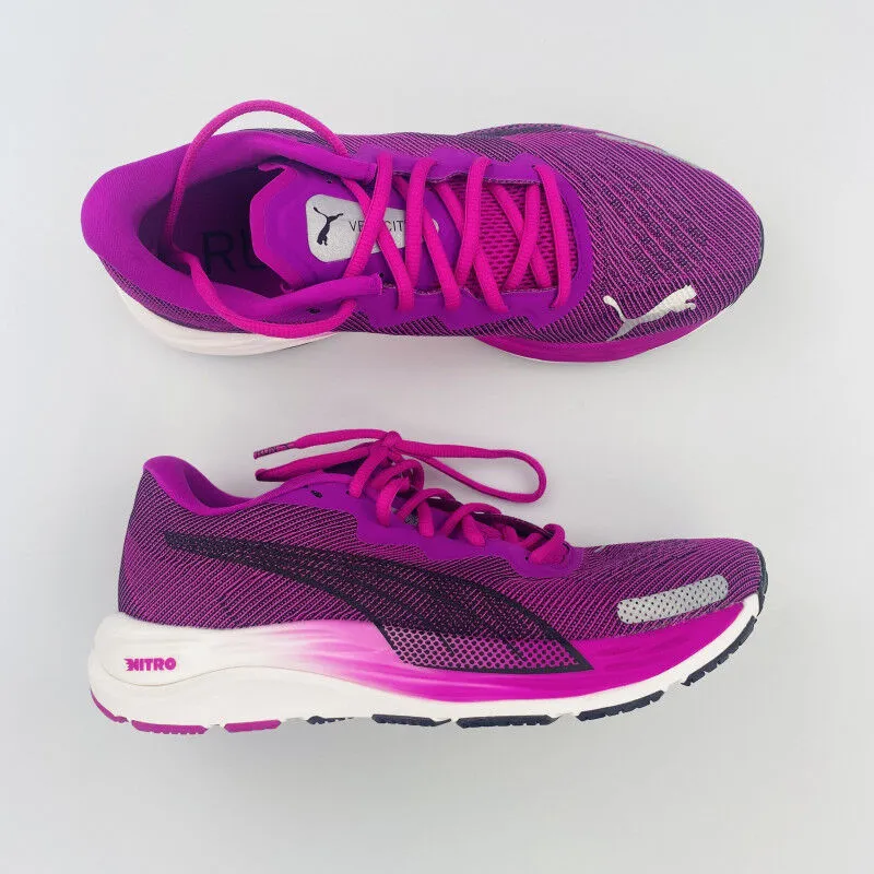 Puma Velocity Nitro 2 Wns - Second Hand Running shoes - Women's - Purple - 39 | Hardloop