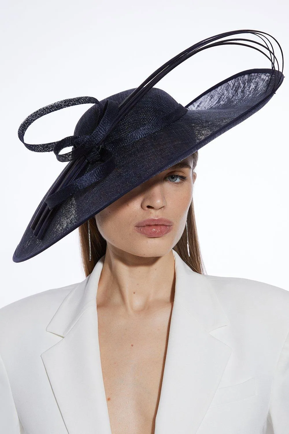 Quill Detail Fascinator | Karen Millen