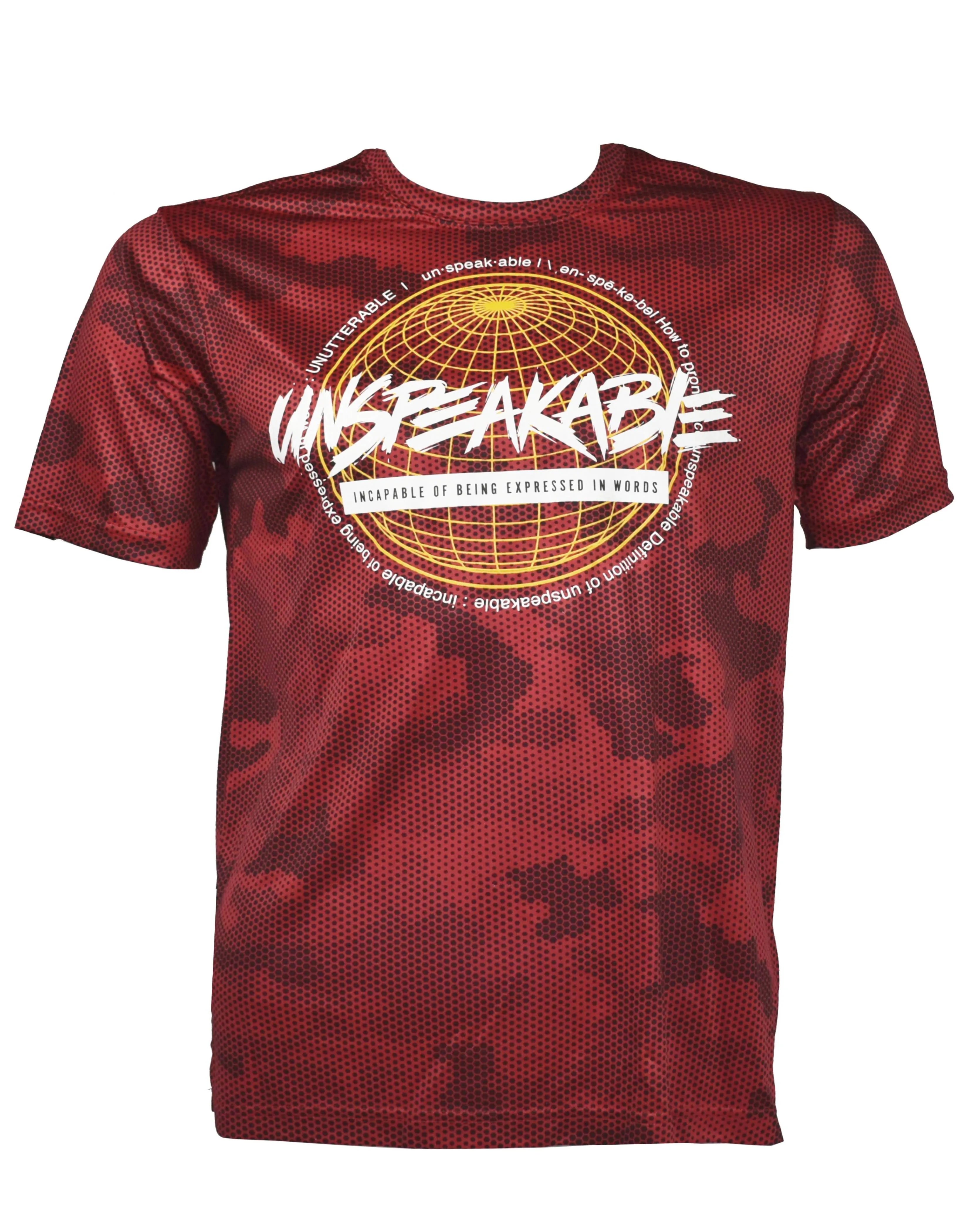 RED CAMO HEX T-SHIRT