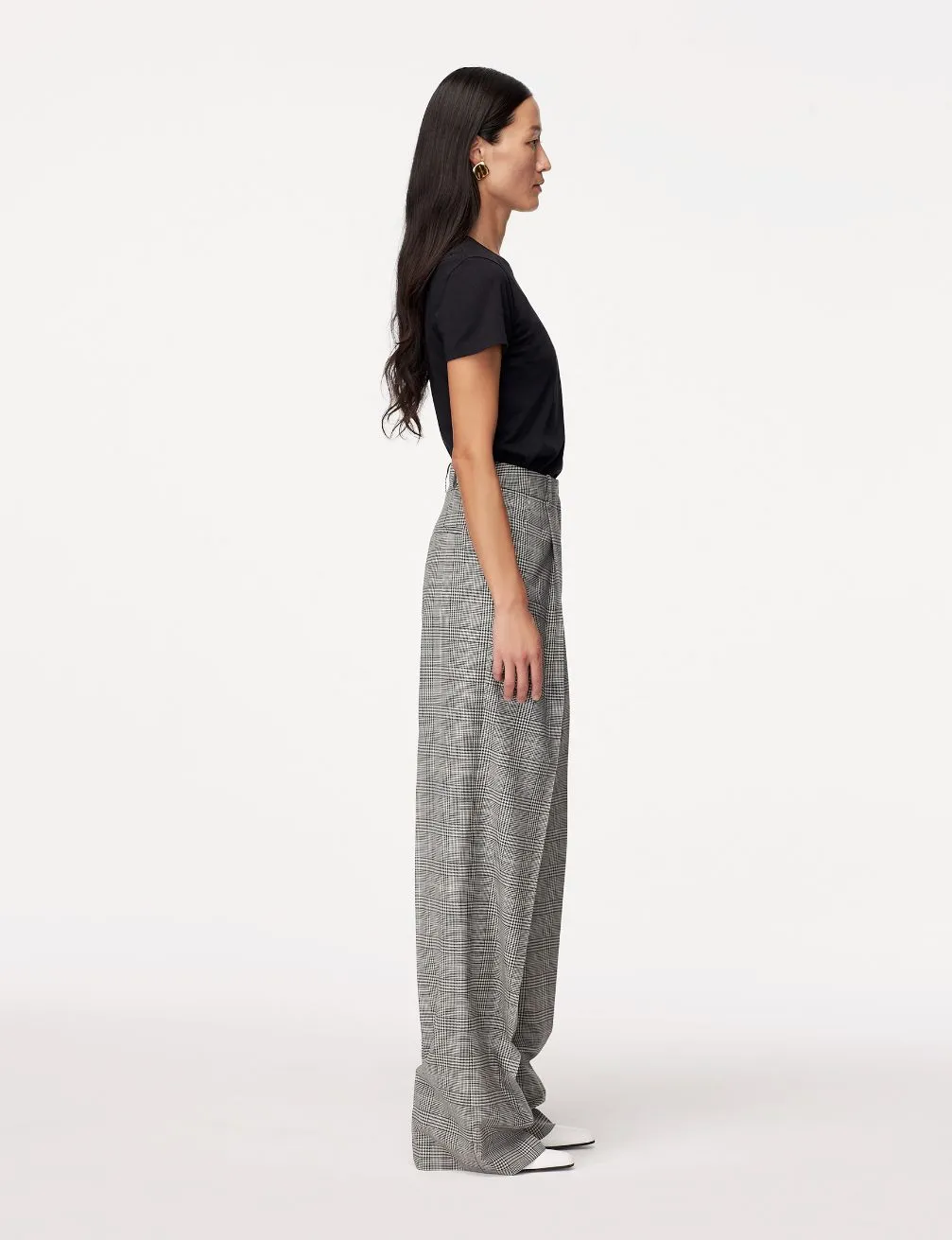 Relaxed Wide Leg Pant