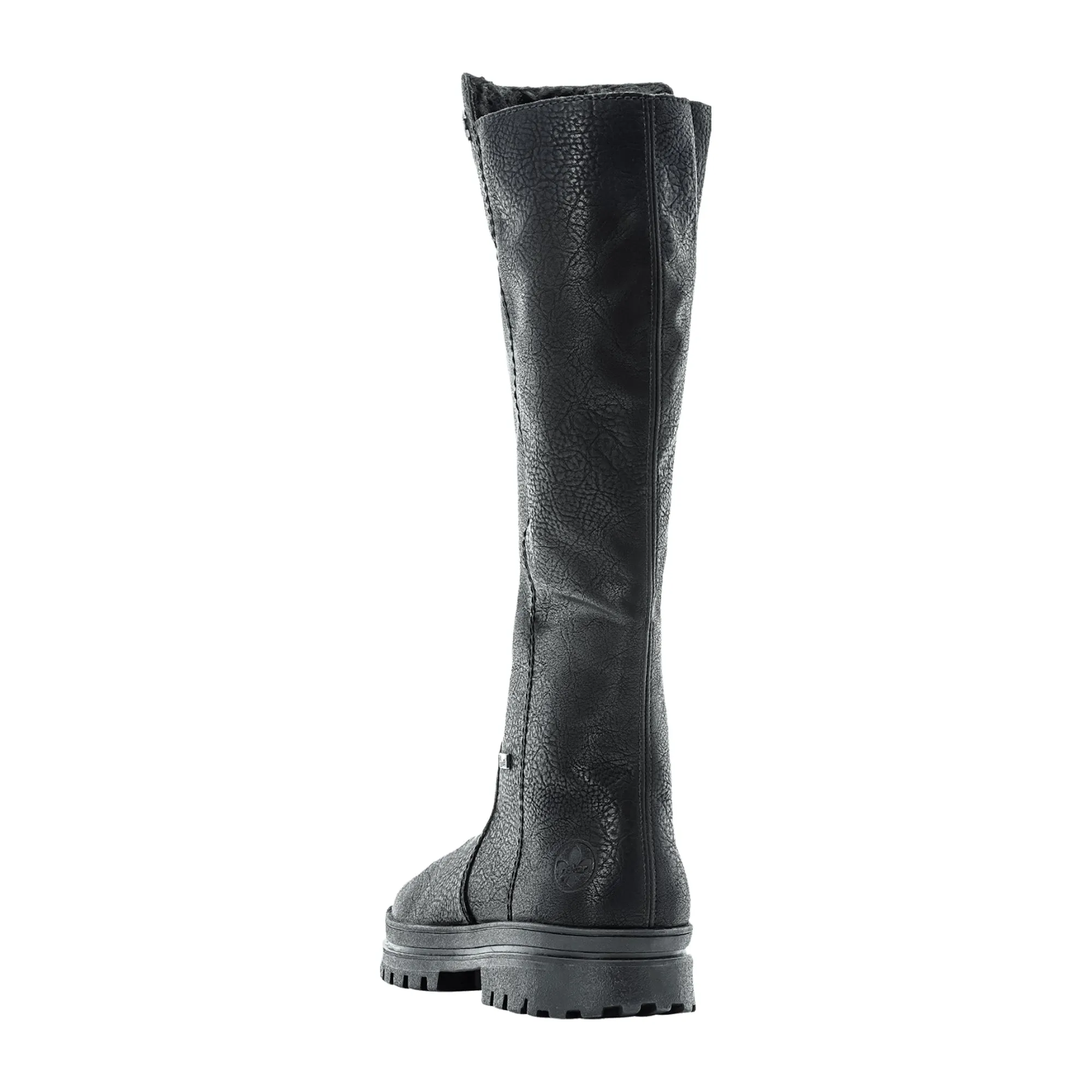 Rieker HWK Women's Black Boots for Fall Winter Normal Width Comfortable