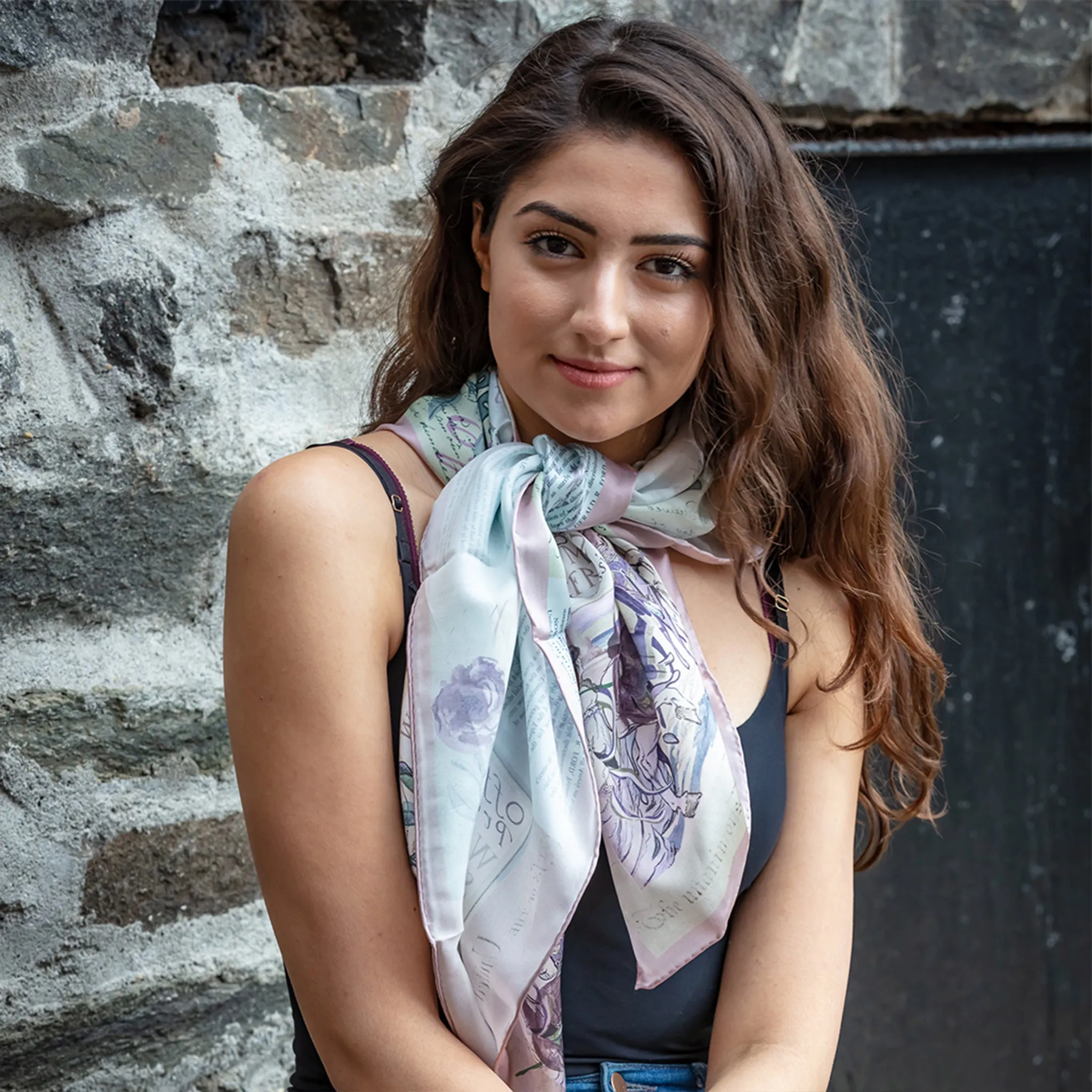 Rightfully Hers Silk Scarf