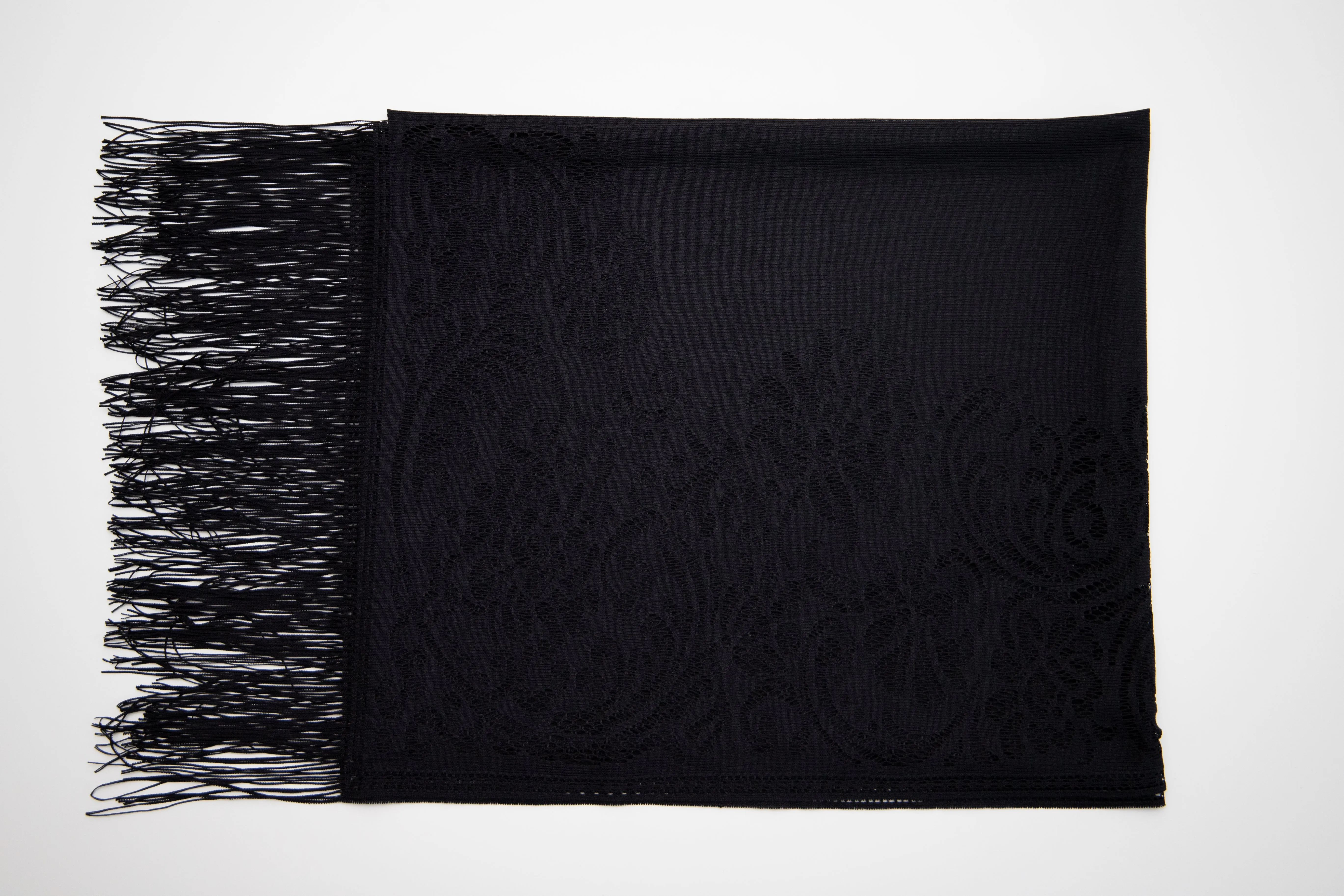 Scarf | Lace | Black