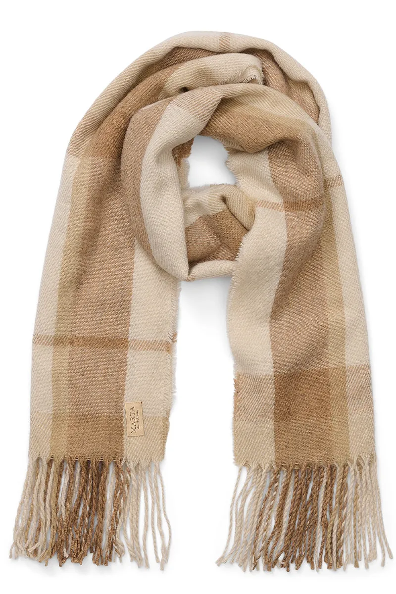 Scarf 182302 | Brown | Scarf fra Marta du Chateau