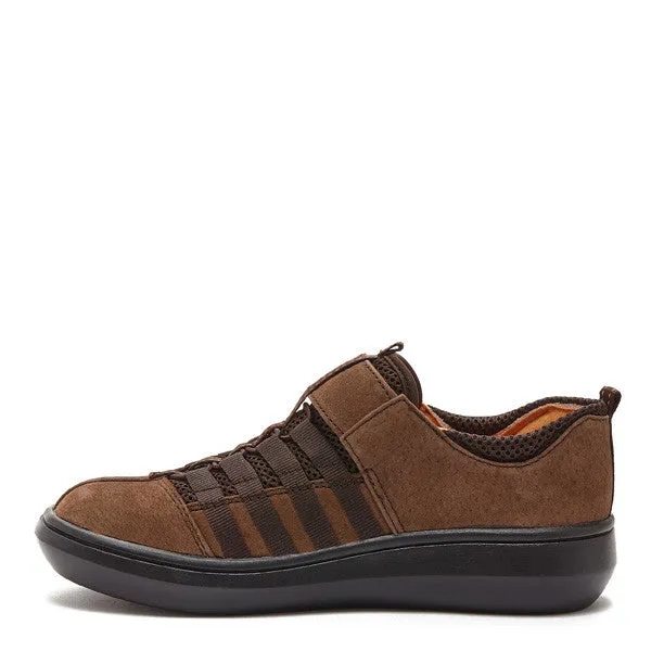 Stoker Nubuck Dark Brown Sneaker