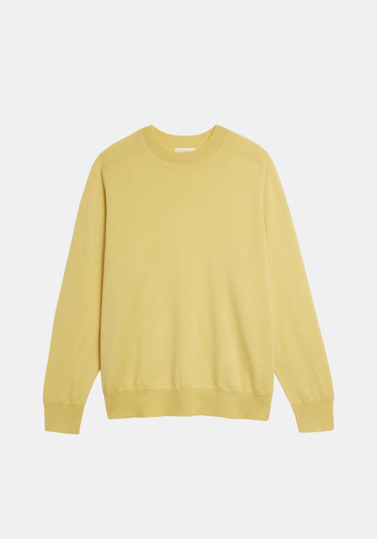 Taro Merino Wool Sweater - Lemon