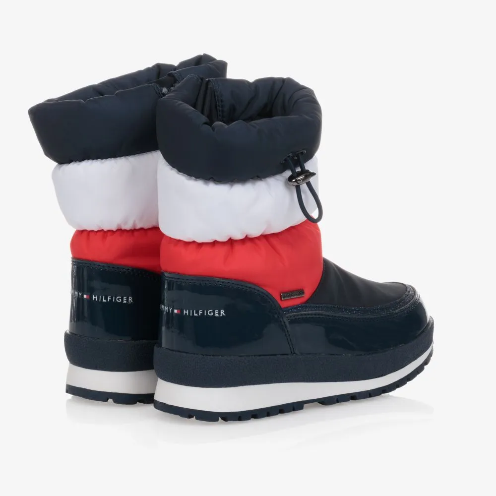 Teen Girls Blue Snow Boots