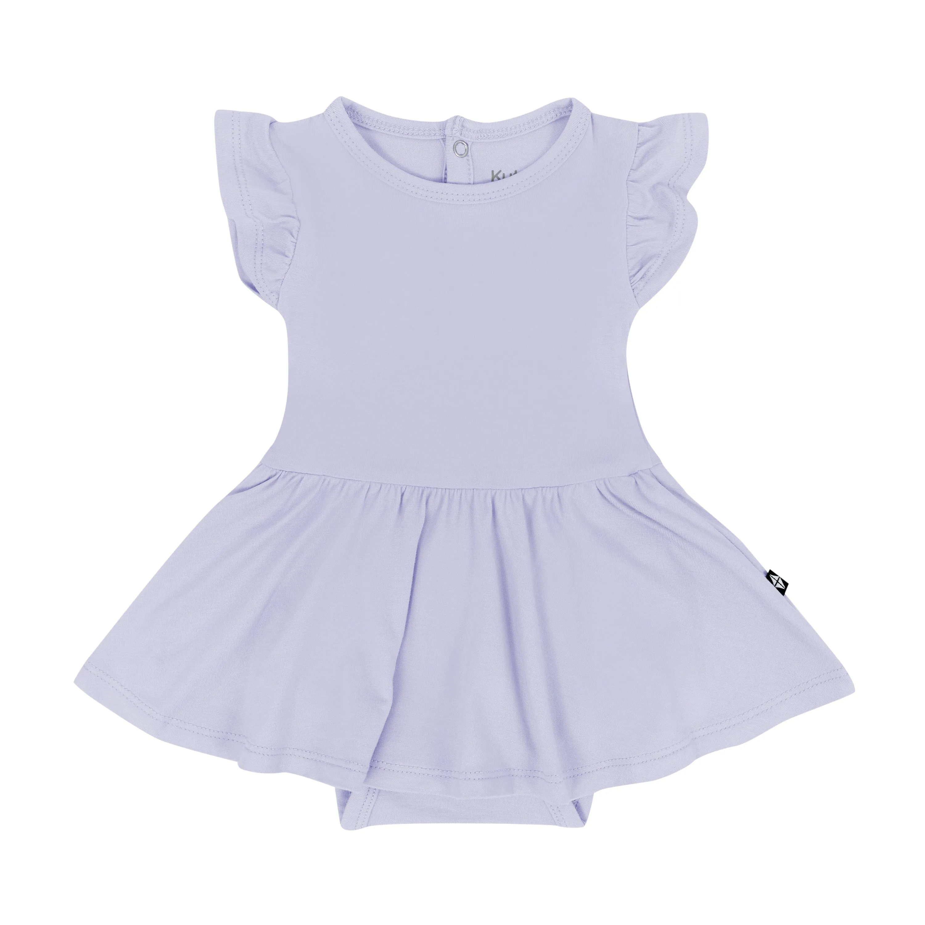 Twirl Bodysuit Dress in Lilac